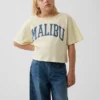 Camiseta de cuello ancho oversize para niños