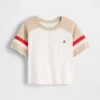 Camiseta de fútbol de raglán para bebés y niños pequeños