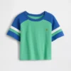 Camiseta de fútbol de raglán para bebés y niños pequeños