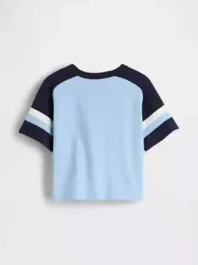 Camiseta de fútbol de raglán para bebés y niños pequeños