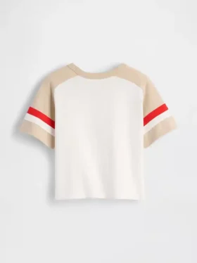 Camiseta de fútbol de raglán para bebés y niños pequeños