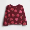 Camiseta de hombros caídos para bebés y niños, combinable