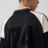Camiseta de jersey con logo oversize de Ouigap