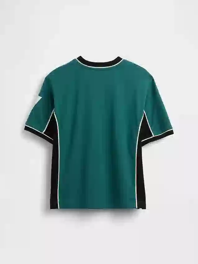 Camiseta de jersey oversize para niños