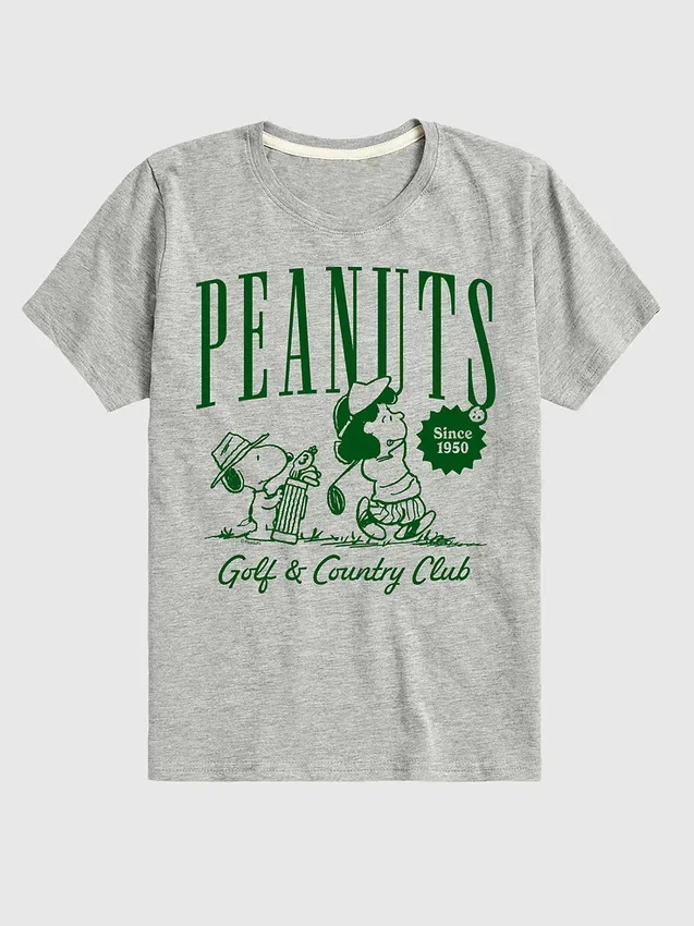 Camiseta de manga corta para niños «Peanuts Golf Club»