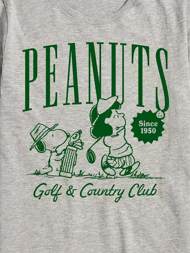 Camiseta de manga corta para niños «Peanuts Golf Club»