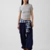 Camiseta de pijama de modal acanalado ultra suave