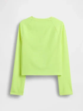 Camiseta de protección para niños con mangas raglán