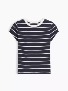 Camiseta de punto acanalado para niños