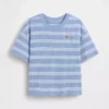 Camiseta de punto waffle para bebés y niños pequeños