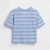 Camiseta de punto waffle para bebés y niños pequeños