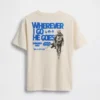 Camiseta de tela de algodón suave con diseño gráfico de Star Wars para niños