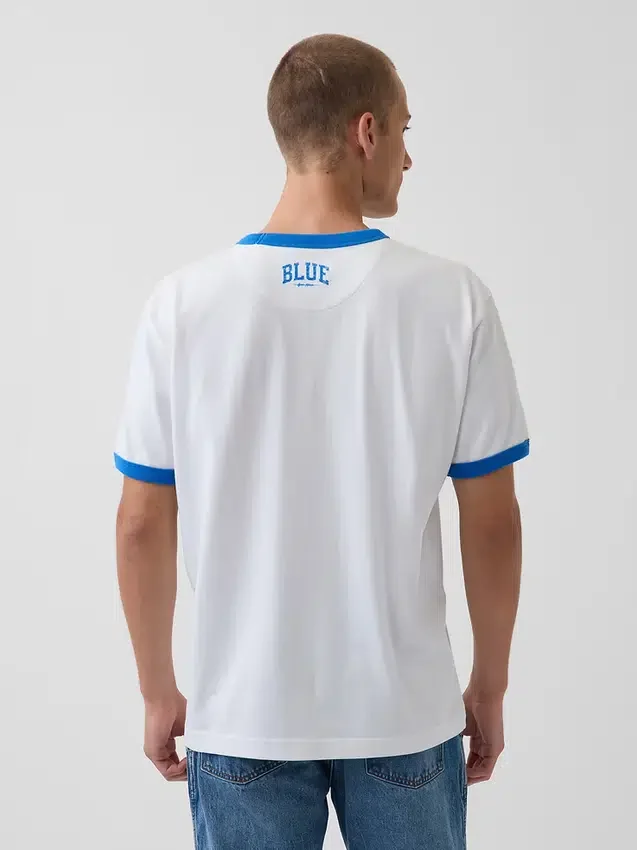Camiseta Get Blue con logo y corte holgado