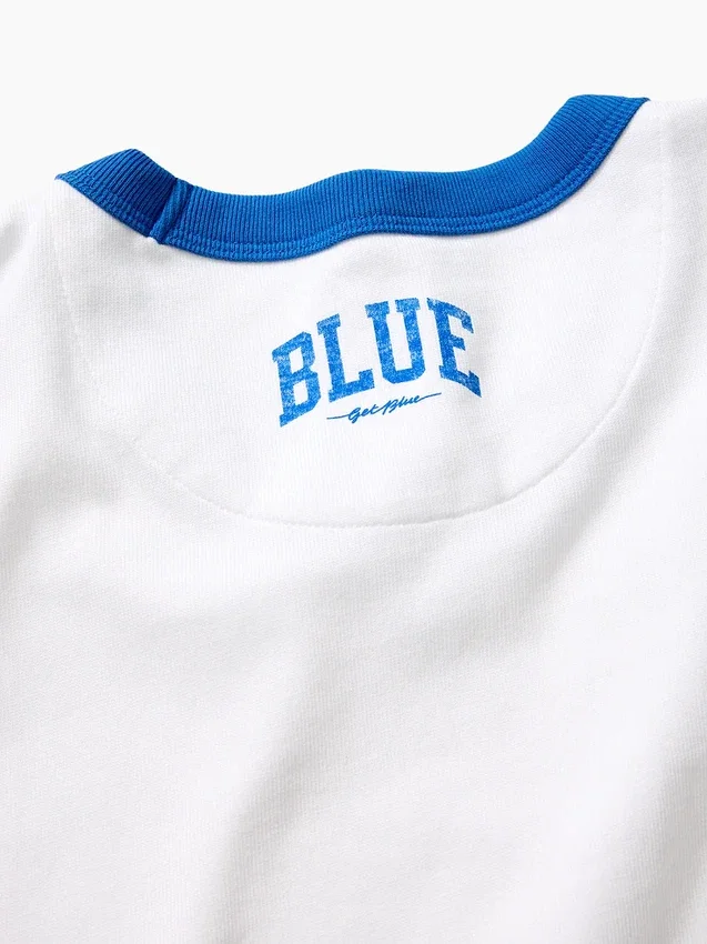 Camiseta Get Blue con logo y corte holgado