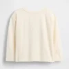 Camiseta gráfica holgada combinable para bebés y niños pequeños