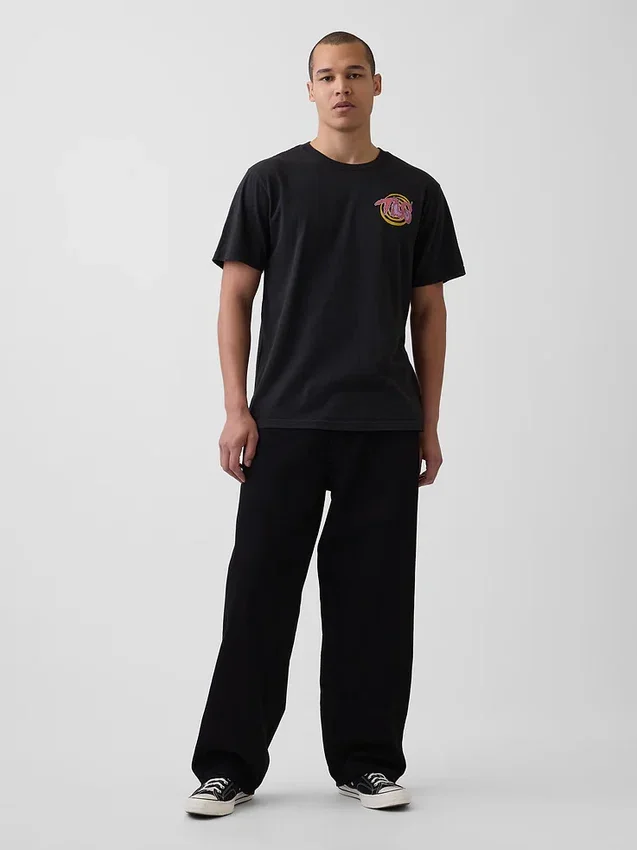 Camiseta gráfica holgada de Tlc