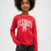 Camiseta gráfica holgada para niños