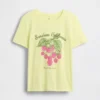 Camiseta gráfica holgada para niños