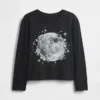 Camiseta gráfica holgada para niños