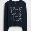 Camiseta gráfica holgada para niños
