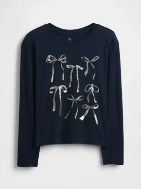 Camiseta gráfica holgada para niños
