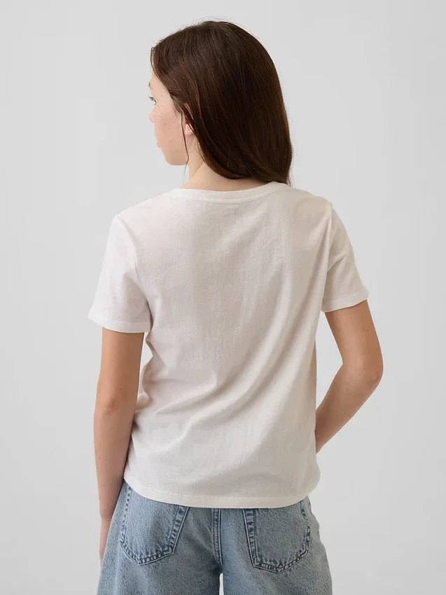 Camiseta gráfica holgada para niños