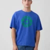 Camiseta gráfica oversize de Robert Indiana