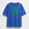 Camiseta gráfica oversize de Robert Indiana
