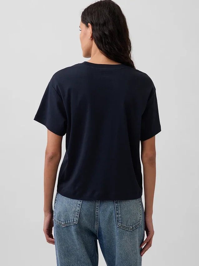 Camiseta holgada de algodón Supima®