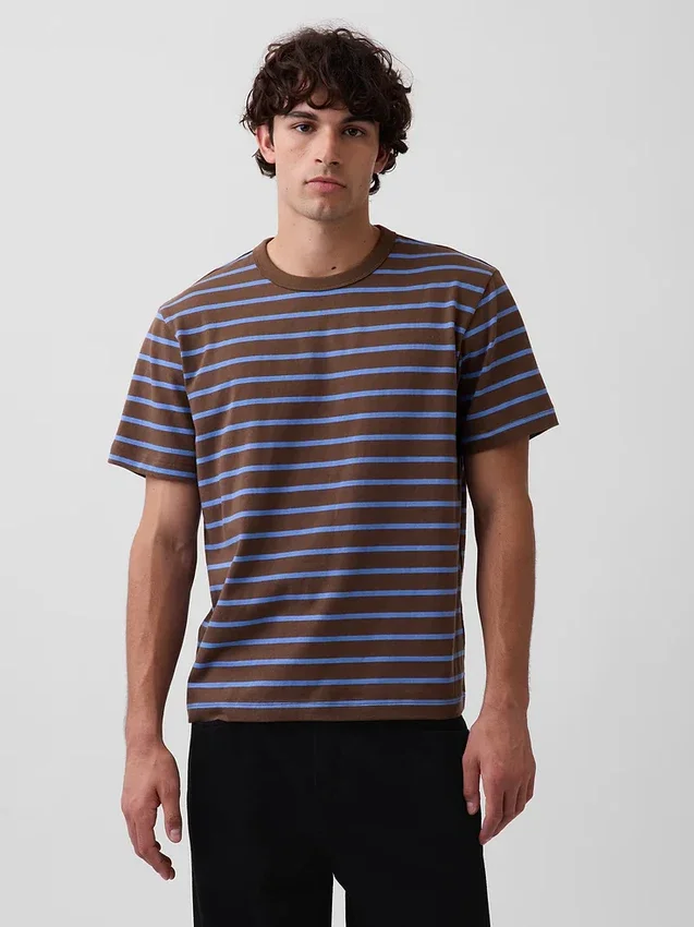Camiseta holgada de peso pesado para adultos