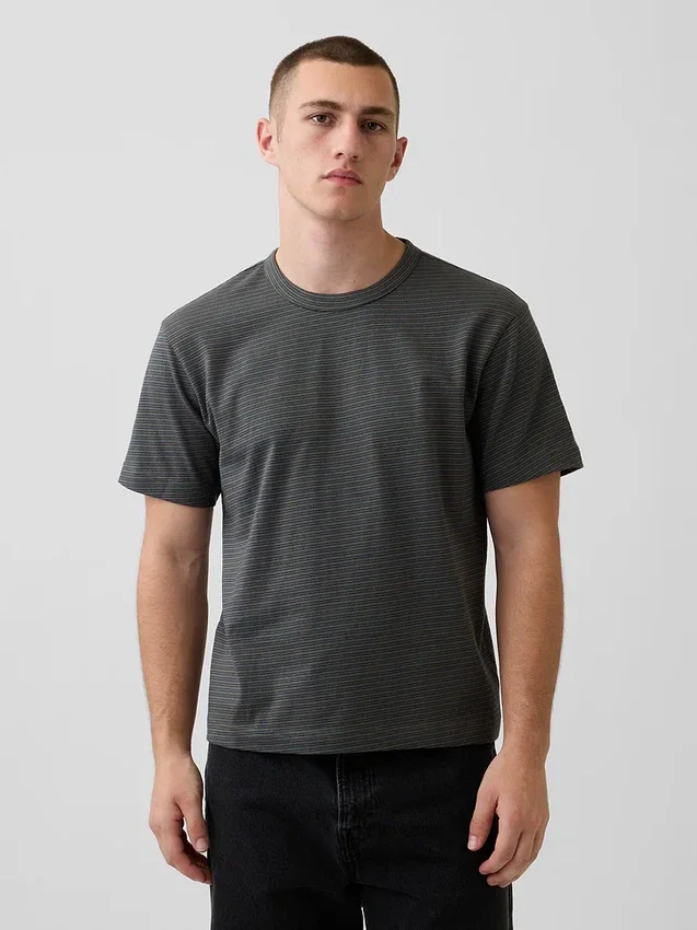 Camiseta holgada de peso pesado para adultos