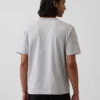 Camiseta holgada de peso pesado para adultos