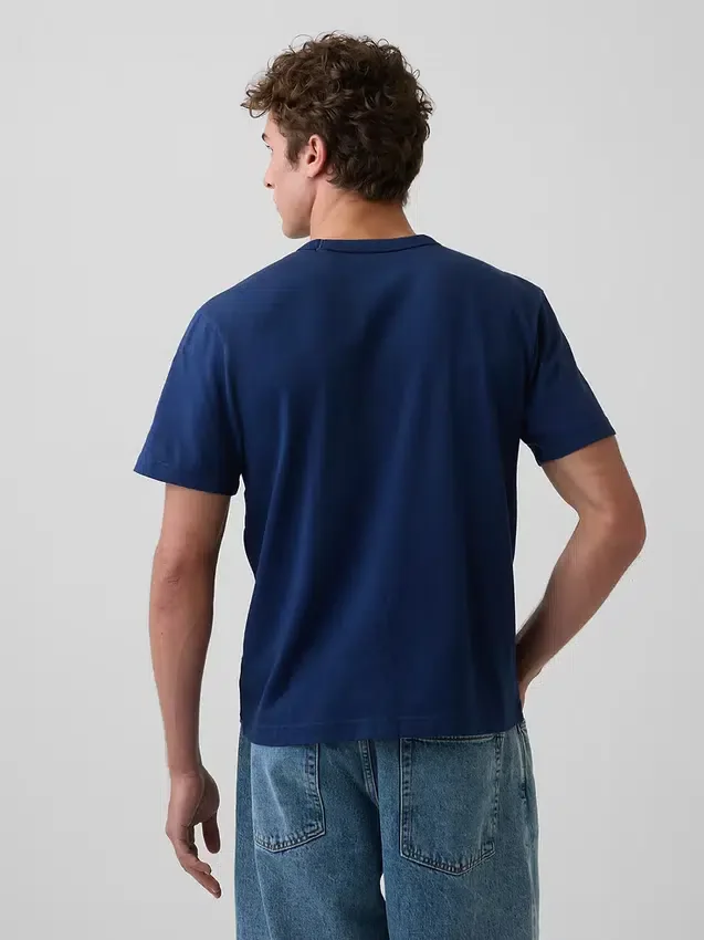 Camiseta holgada de peso pesado para adultos