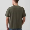 Camiseta holgada de peso pesado para adultos
