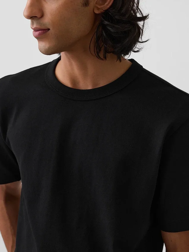 Camiseta holgada de peso pesado para adultos