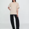 Camiseta holgada de peso pesado para adultos