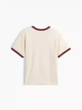 Camiseta infantil con cuello redondo y estampado «Relaxed New York»