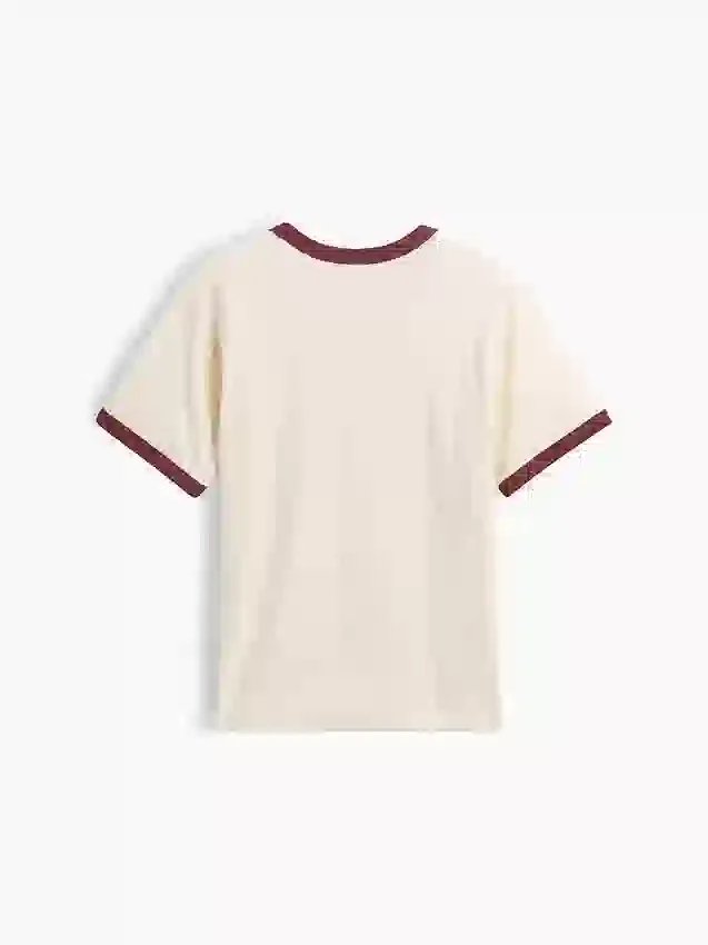 Camiseta infantil con cuello redondo y estampado «Relaxed New York»