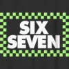 Camiseta infantil con diseño a cuadros de Six Seven