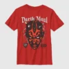 Camiseta infantil con diseño de Darth Maul de Star Wars