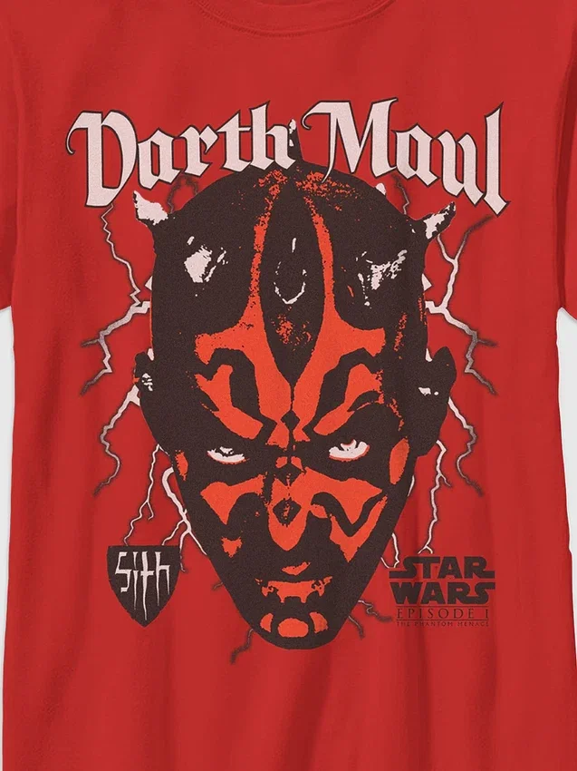Camiseta infantil con diseño de Darth Maul de Star Wars