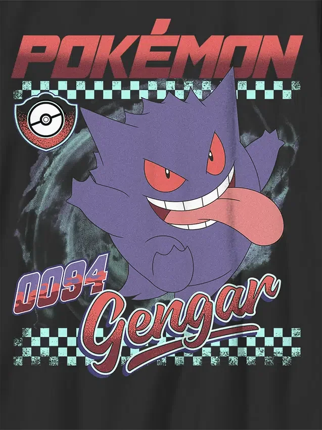 Camiseta infantil con diseño de Gengar de Pokémon