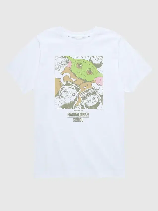 Camiseta infantil con diseño de Grogu y sus amigos de Star Wars