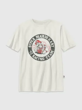 Camiseta infantil con diseño de «Mario Racing Team» de Nintendo