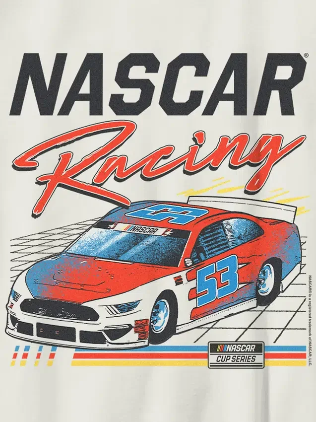 Camiseta infantil con diseño de «Nascar Retro Racer»
