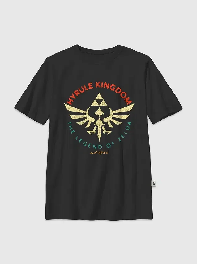Camiseta infantil con diseño de Nintendo «Zelda: El Reino de Hyrule»