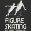 Camiseta infantil con diseño de patinaje artístico