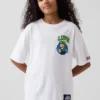 Camiseta infantil con diseño de Super Mario y corte holgado