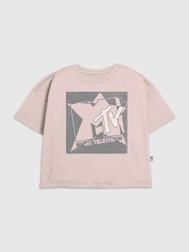 Camiseta infantil con diseño «Grunge Star» de MTV