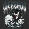 Camiseta infantil con diseño metálico de Sonic the Hedgehog